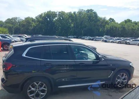 2023 BMW X3 Sdrive30I из США, поврежденный, VIN 5UX43DP03P9R48712